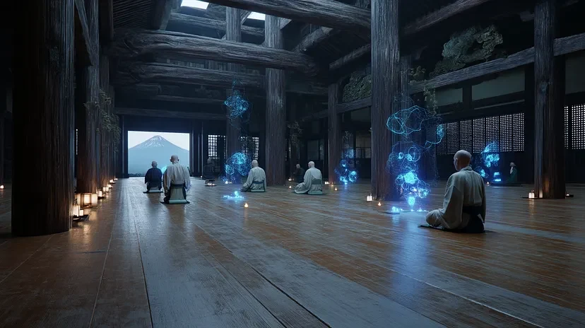 Article cover: The Zen Temple Where AI Learns to Meditate: Japan's Revolutionary Approach to Human-AI Harmony