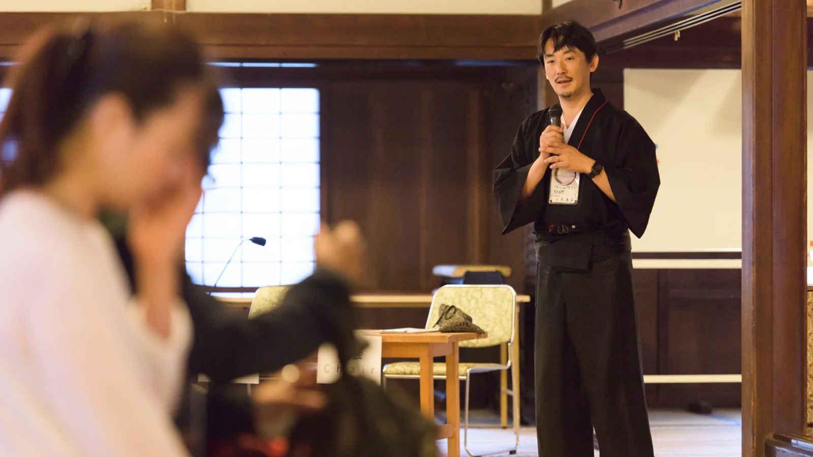 Kouji Miki opening a Zen2.0 gathering