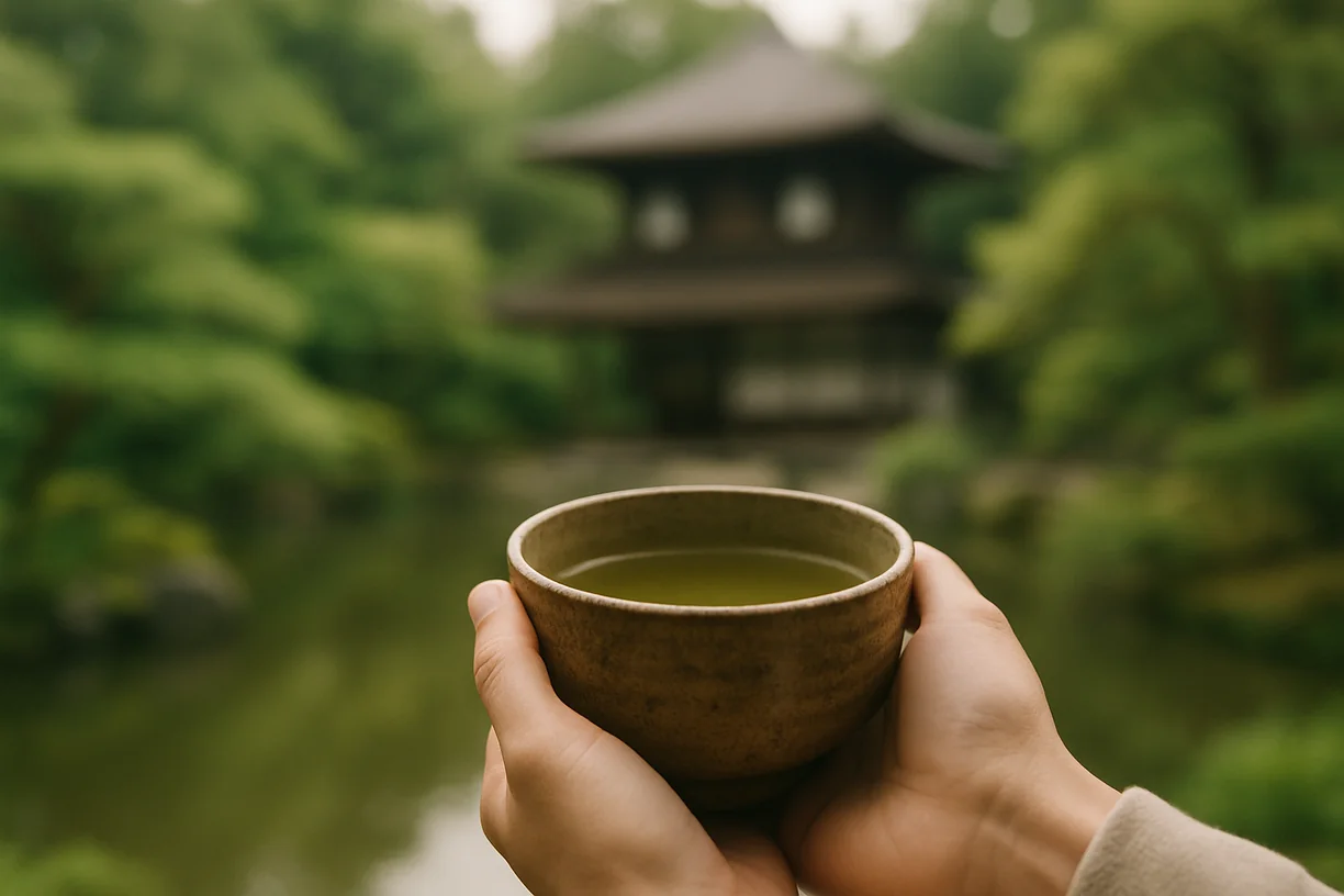 An unhurried conversation over tea