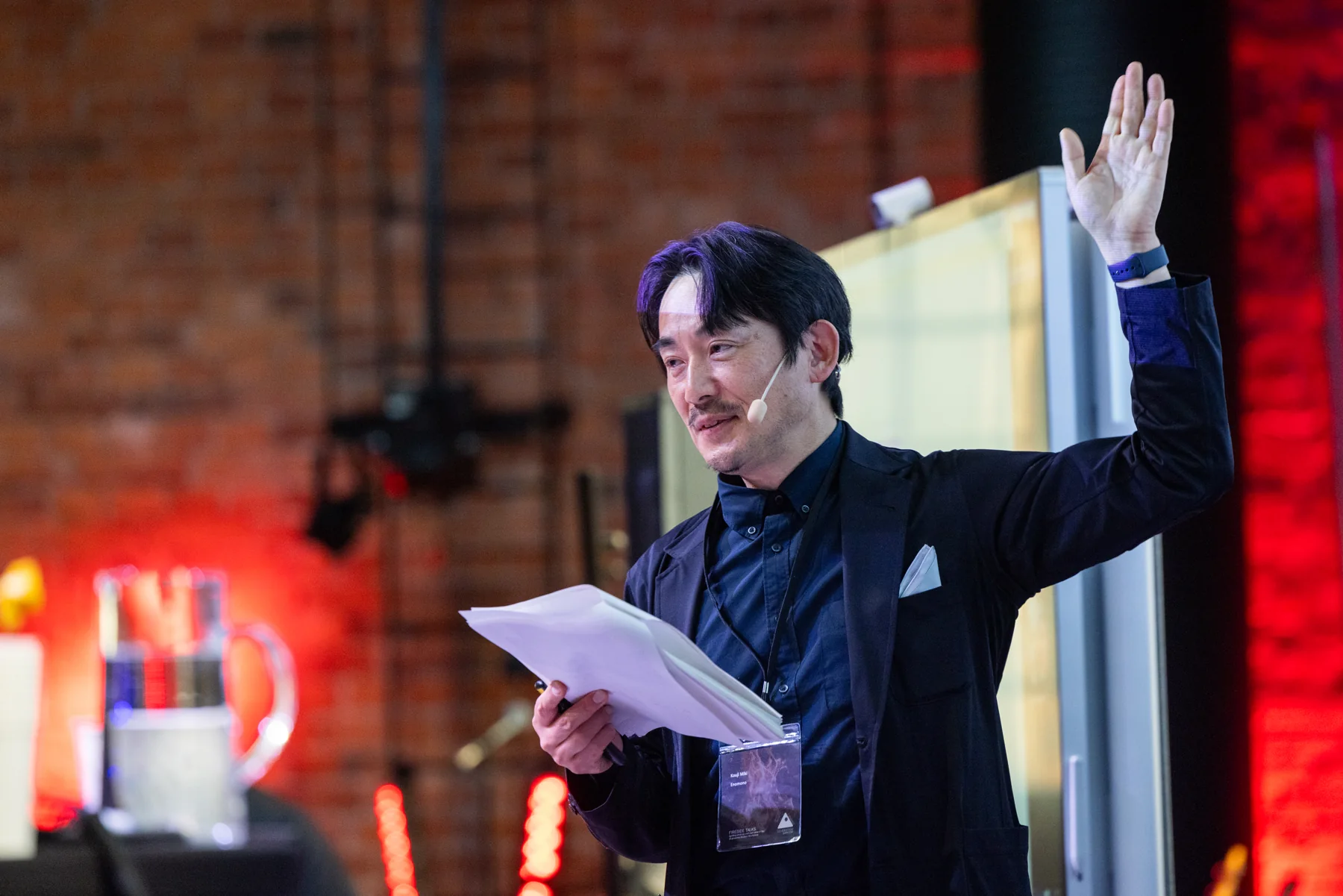 Speaking in Stockholm